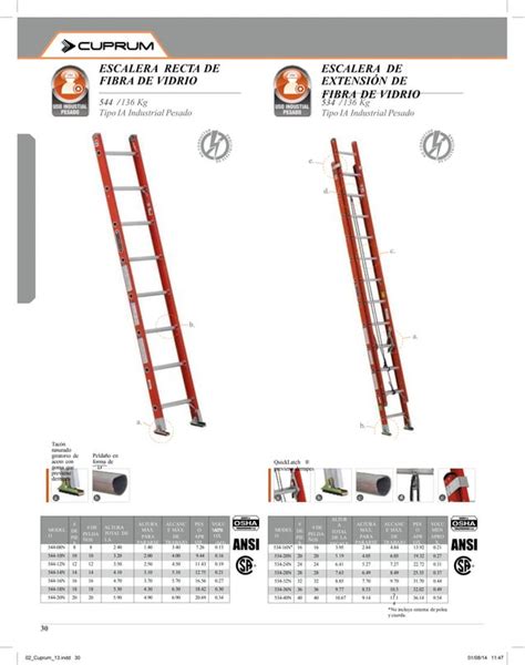 Catalogo Cuprum Catalogo De Escaleras Cuprum Catalogo De Escaleras