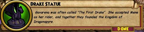 Filequest Et Tu Statue Dialogue 4png Wizard101 Wiki