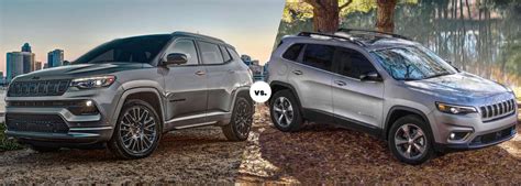 2022 Jeep Compass Vs Jeep Cherokee Tate Branch Hobbs