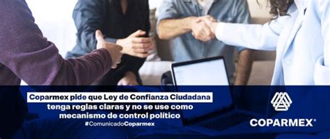 Ley De Confianza Ciudadana Reglas Claras Y No Mecanismo De Control