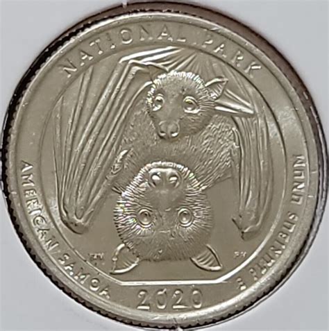 2020 National Park of American Samoa Quarter Value - Goldpae