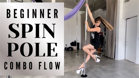 Spin Pole Dance Combo Tutorial For Beginners Youtube