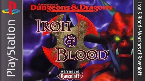 Advanced Dungeons And Dragons Iron And Blood Warriors Of Ravenloft