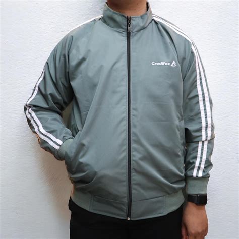 Jual CREDIFOX Jaket Tracktop Authentic Pria Dan Wanita Jaket Tracktop