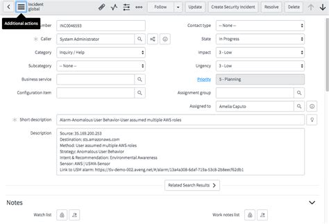 Servicenow Incident Templates