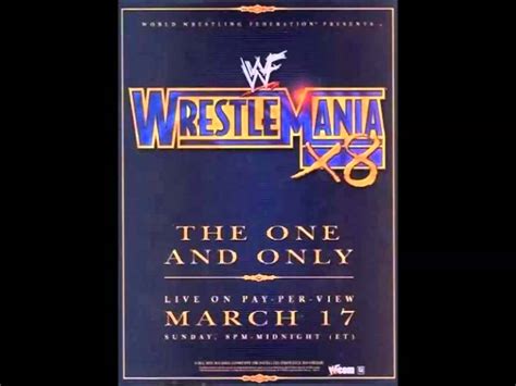 WWF Wrestlemania X8 Theme Song - YouTube