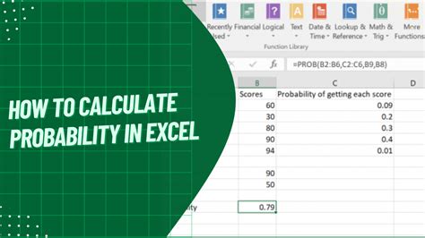 How To Calculate Probability In Excel A Comprehensive Guide For