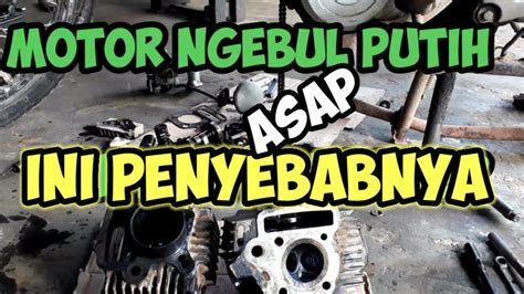 Penyebab Motor Ngebul Asap Putih Di Knalpot Part Yang Harus Diganti