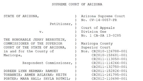 The Scottsdale Crime Lab cases will be reviewed by the Arizona Supreme ...