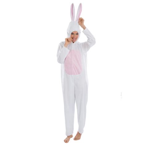 Costume Lapin Bunny Blanc Au Fou Rire Paris 9