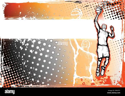 Basketball Poster Background Stock Vector Image And Art Alamy