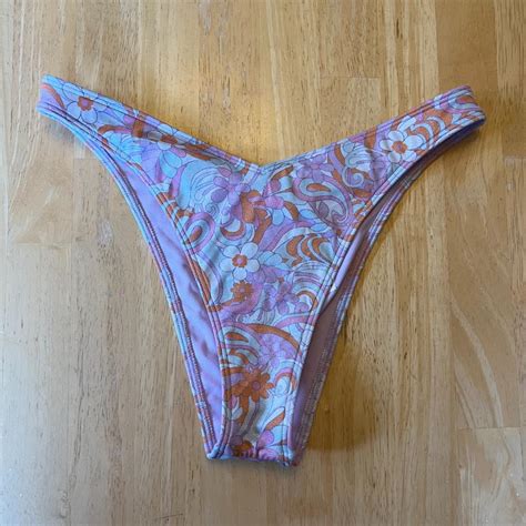 Hollister Super Cheeky Bikini Bottom Depop