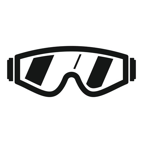 Safety Glasses Icon Simple Style 14498113 Vector Art At Vecteezy