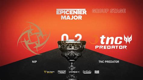 TNC Upsets Both OG And NiP During The Group Stage Of Epicenter Major