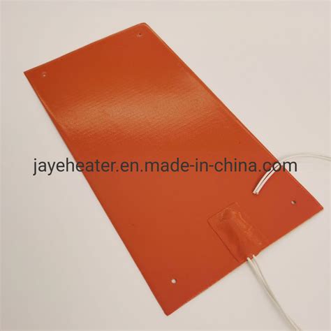 Silicone Rubber Heater Belt Heating Pad With 100K Thermistor And 3m