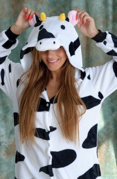 Cow Costume Adult Cow Onesie Cow Pajamas Cow Cosplay Adult Etsy