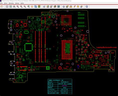 Dell Latitude 3490 3590 Inspiron 5570 5770 7570 Schematics & Boardview, LA-F115P – Laptop Schematic