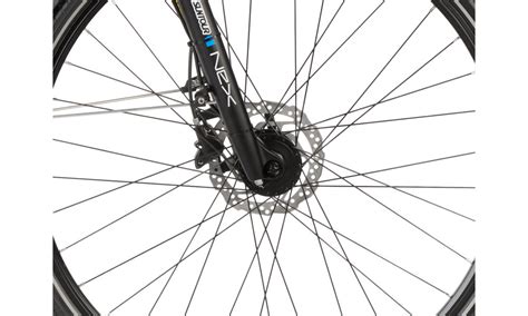 Dviratis Romet Gazela 5 1 28 2023 Black Sky Blue Bikko Lt