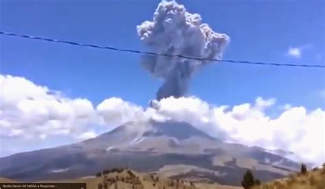 Kikka Explosión Volcan De Colima Erupción Video 21 De Noviembre Del