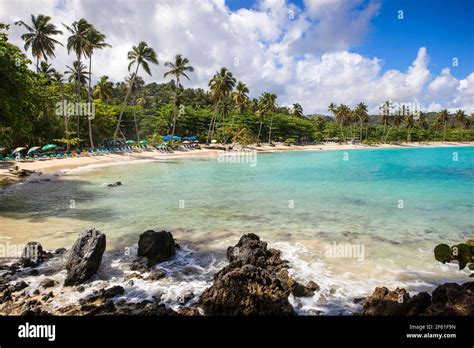 Dominican Republic Samana Peninsula Playa Rincon Stock Photo Alamy