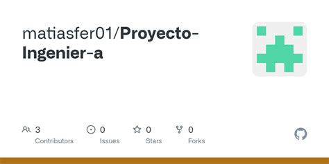 Github Matiasfer Proyecto Ingenier A