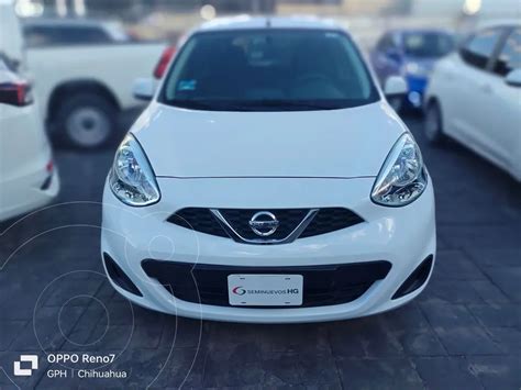 Nissan March Sense Aut Usado Color Blanco Precio