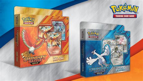 Pokémon TCG Legendary Battle DecksHo Oh and Lugia The GoNintendo