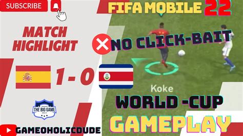 Fifa Mobile World Cup 2022 Best Team World Cup Squad Gameplay 1