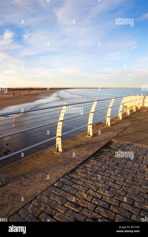 Bruce Embankment And West Sands St Andrews Fife Scotland Stock Photo