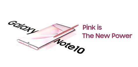 Samsung Hadirkan Galaxy Note 10 Aura Pink Di Indonesia