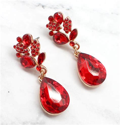 Red Earrings