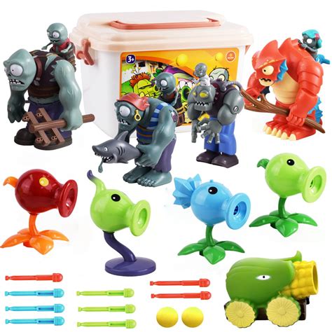 Buy S And Zombies Toys Figures Vs Peashooter Party Favors Birthday