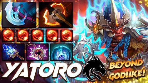 Yatoro Troll Warlord Beyond Godlike Dota Pro Gameplay Watch