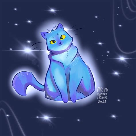 Space Cat By Acidwashedjeanz On Deviantart