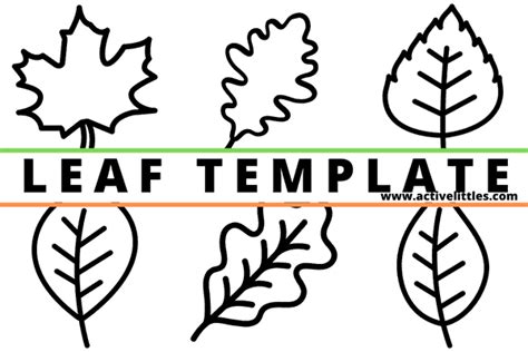 Leaf Template Active Littles