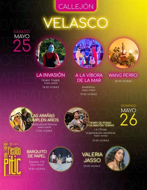 PROGRAMA Fiestas del Pitic 2024 - Ferias México