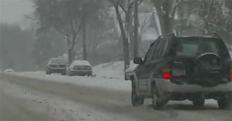 Snow Storm in Minnesota - CBS News