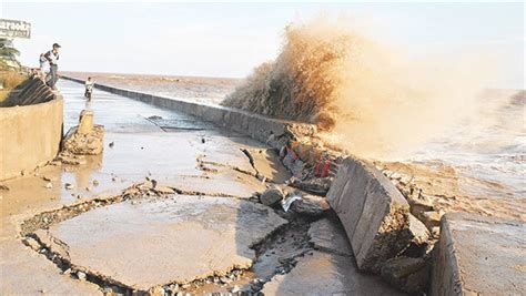 Land erosion worsens in the Mekong Delta