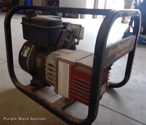 Coleman Powermate Generator In Burlington Ok Item Ge Sold