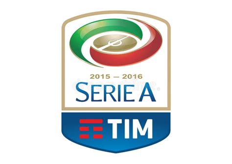 Serie A Tim Logo Old Editorial Image Illustration Of Roma 127569555