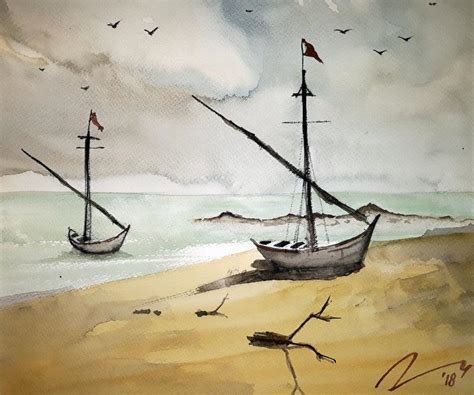 Buy Boat Paintings | ArtZolo.com