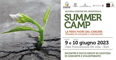 Bari 9 10 Giugno Al Via La II Edizione Del Summer Camp La Pena