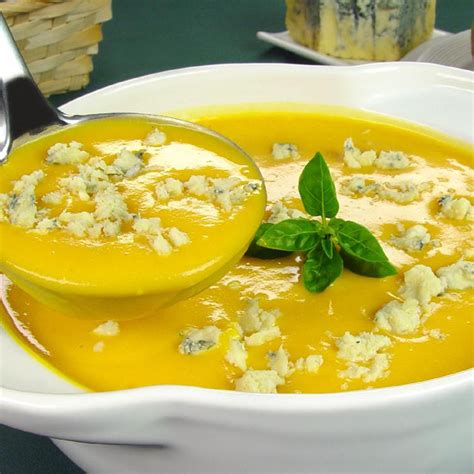 SOPA DE ABÓBORA GORGONZOLA Receitas Receitas