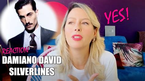 DAMIANO DAVID Va Da Solo E CAMBIA VOCE SILVERLINES Reaction YouTube