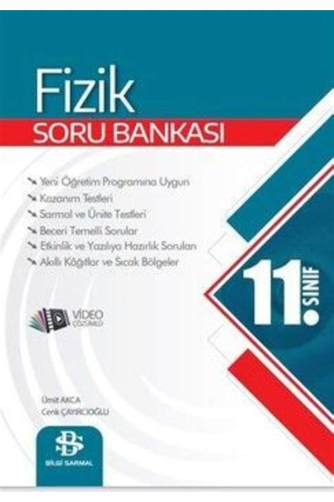 Bilgi Sarmal Yayınları Bilgi Sarmal 11 Sınıf Fizik Soru Bankası 2023