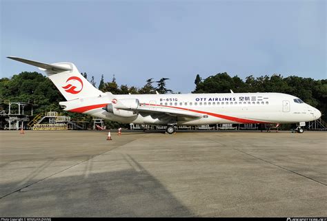 B G Ott Airlines Comac Arj Photo By Minxuan Zhang Id