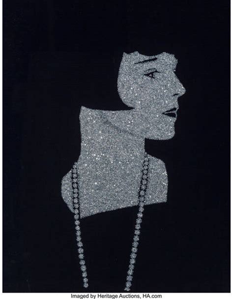 Vik Muniz Louise Brooks Picture Of Diamonds 2005 Artsy