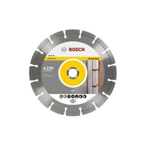 Bosch Disque Tron Onner Diamant Professional Univ