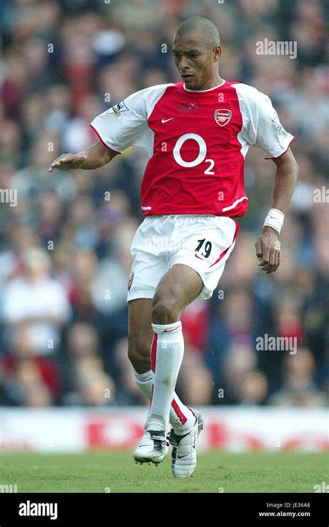 Gilberto Silva Arsenal Fc Highbury London England October Stock