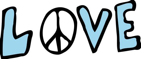 Love And Peace Clipart Full Size Clipart 2249257 Pinclipart